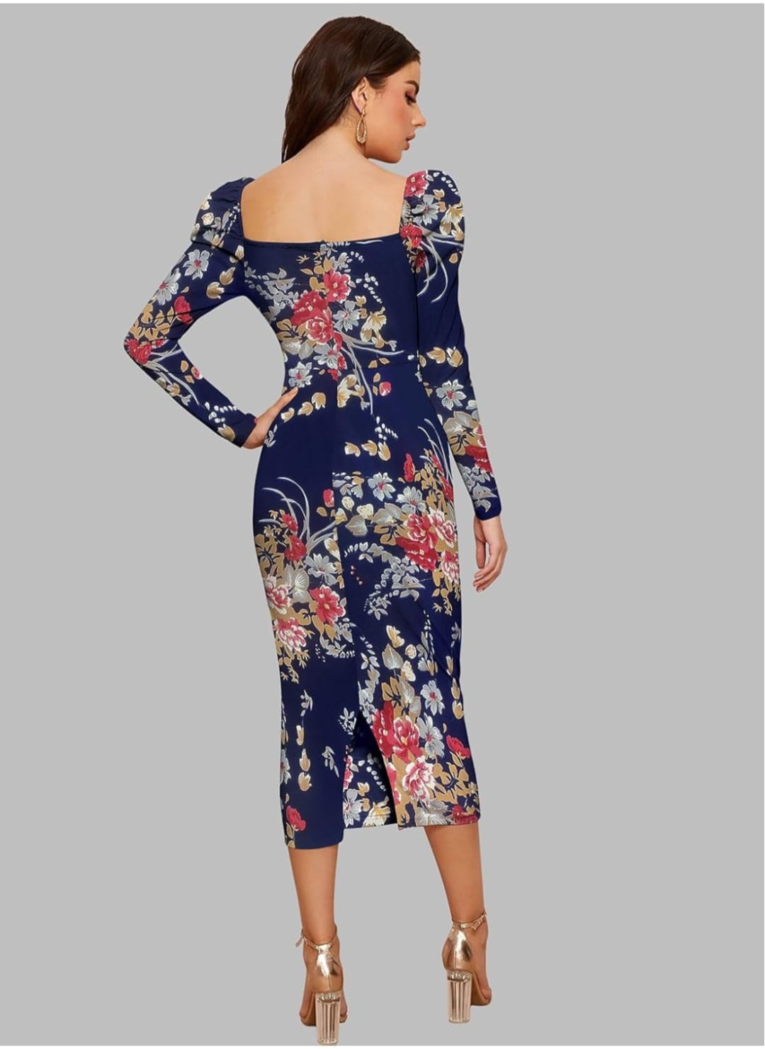 Bodycone dress with zip