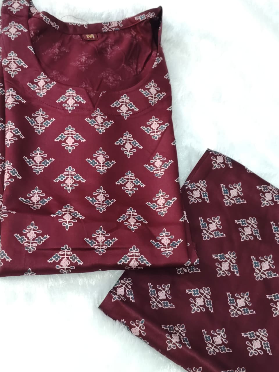 CO-ORD SET GAJJI SILK