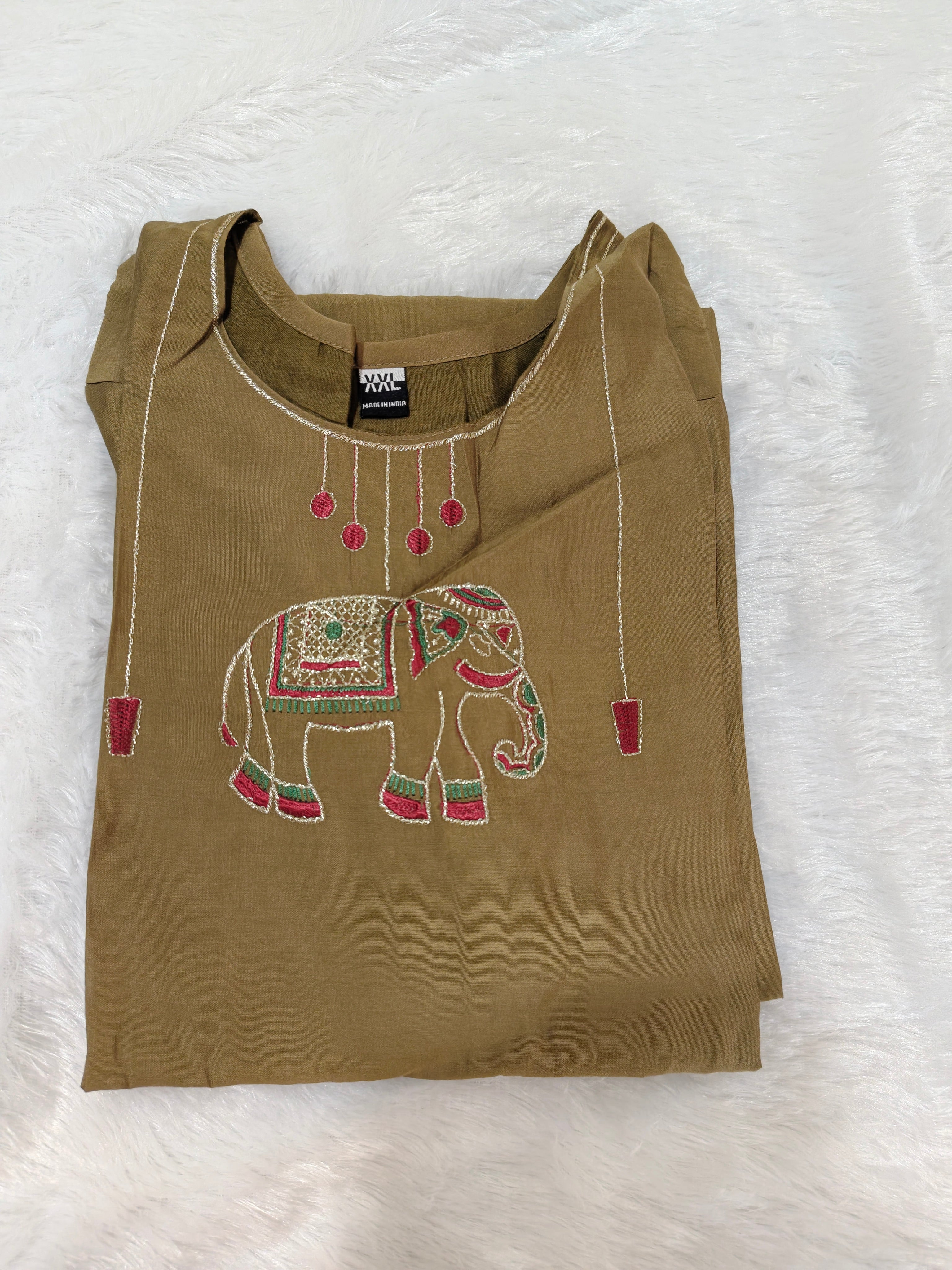 Mul chandei kurti elephant-45