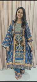 C-cut designer suit- Kurta,pant & digital duppata