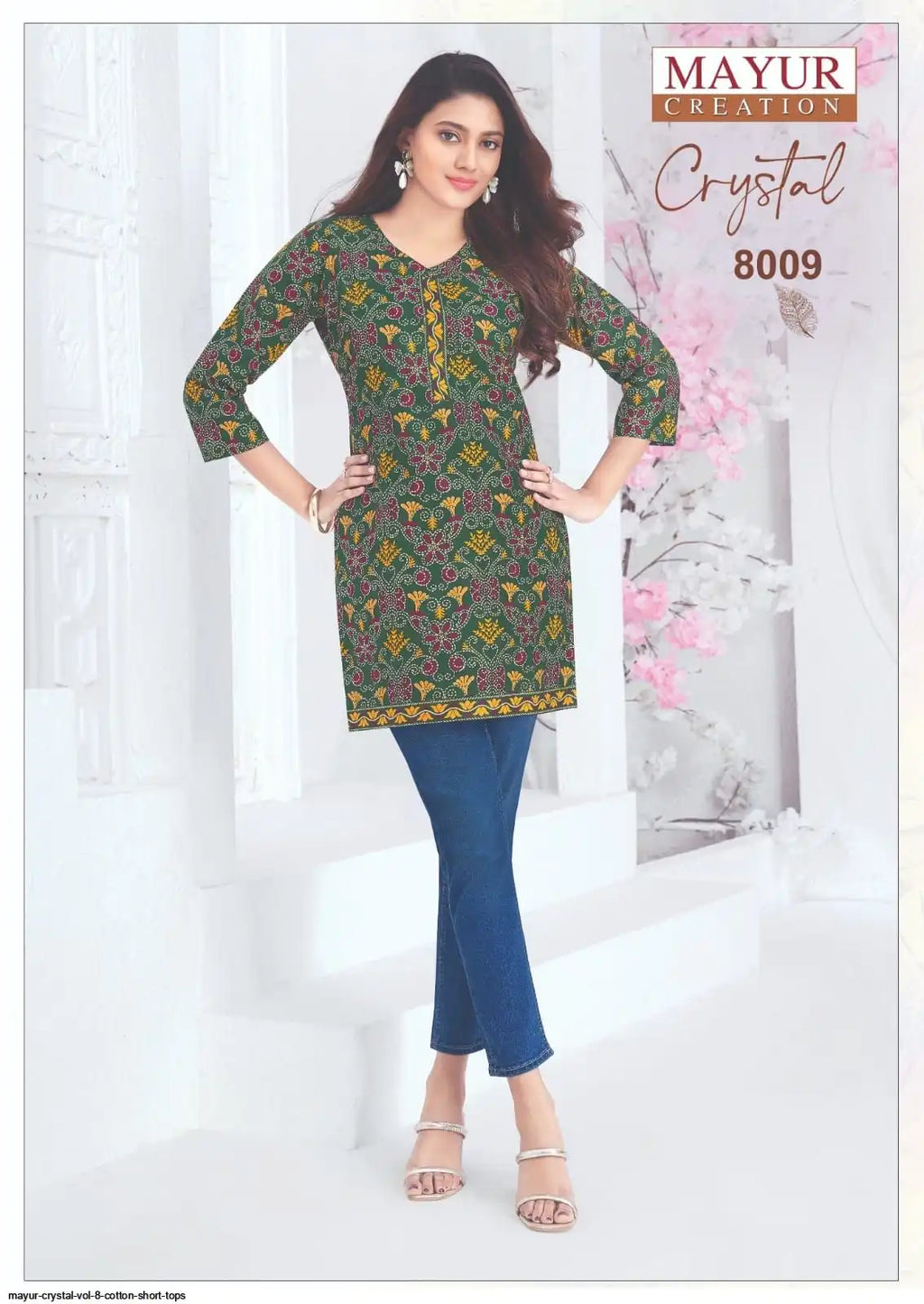 Cotton Tunics Green-56