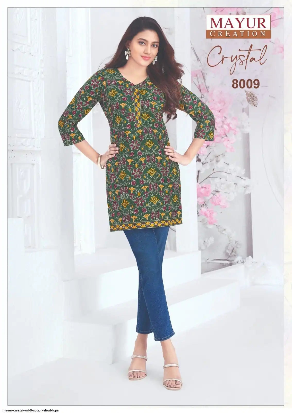 Cotton Tunics Green-56