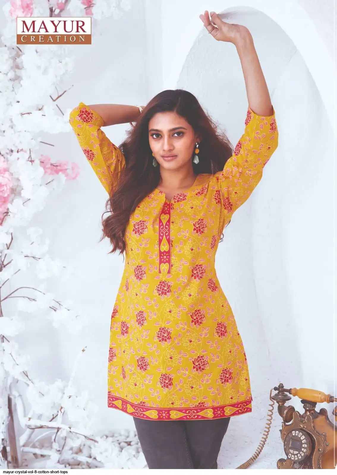 Cotton tunics Yellow-58