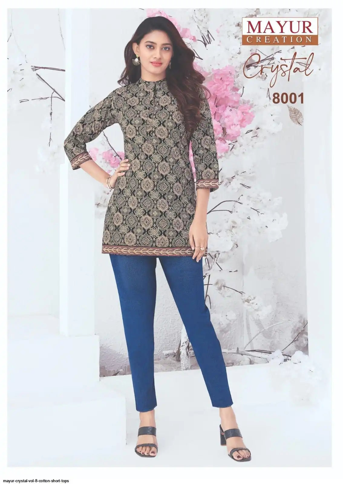 Cotton Tunics black ajarakh-48