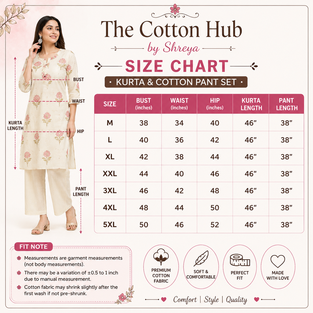 Plus size cotton 3 piece set-33